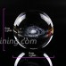 Blue Stones 6CM Diameter Globe Galaxy Miniatures Crystal Ball 3D Laser Engraved Quartz Glass Ball Sphere Home Decoration Accessories - B07FMK4ZPS